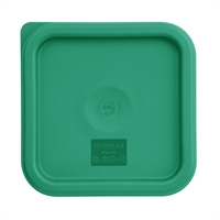 Hygiplas Square Food Storage Container Lids Green