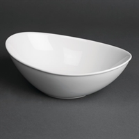 Royal Porcelain Classic White Oval Bowls 200x143mm (6 Pack)