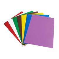 Hygiplas 7-Piece Chopping Board Set 450x300x1.5mm