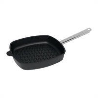 AMT Gastroguss Aluminium Non-Stick Flat Square BBQ Surface Pan 28cm