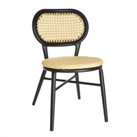 Bolero Marston Rattan Side Chairs (2 Pack)