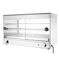Vitrine chauffante économique Buffalo - Capacité 60 tourtes