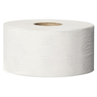 Tork Mini Jumbo Toilet Paper Rolls White T2 (12 Pack)