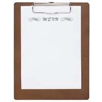 Olympia A4 Wooden Menu Clipboards (10 Pack)