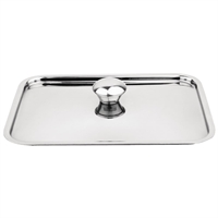 Olympia deksel voor mini RVS braadpan
