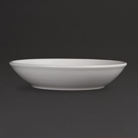 Assiettes creuses Olympia Whiteware 205mm (Lot de 6)