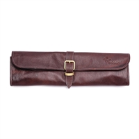 Boldric One Buckle Leather Knife Bag 8 Slots