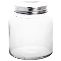Bocaux à conserves en verre avec couvercle à visser Vogue 330ml (lot de 6)