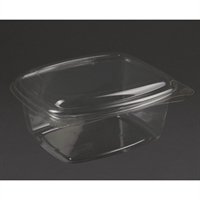 Vegware Compostable PLA Hinged-Lid Deli Containers
