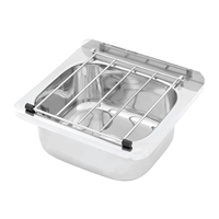 3monkeez Cleaners Sink with Grate & Legs 31.2 Ltr