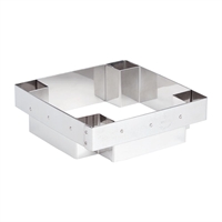 Matfer Bourgeat Mozaik Square Tartlet 107mm