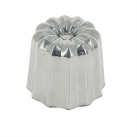DeBuyer Stainless Steel Cannele Fluted Mould