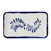 Dudson Harvest Mediterranean Organic Rectangular Plates 10.6X6.3 inch (12 Pack)