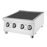 Apuro 4 Zone Induction Hob 2 x 3kW