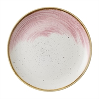 Churchill Stonecast Accents Petal Pink Evolve Coupe Plates 220mm (12 Pack)