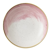 Churchill Stonecast Accents Evolve Coupe Bowls Petal Pink 248mm (12 Pack)