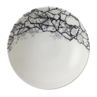 Churchill Kintsugi Accents Evolve Coupe Bowls Quartz Black 182mm (12 Pack)