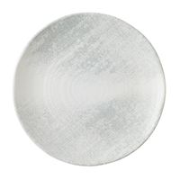 Dudson Makers Collection Organic Coupe Plates Jute Grey 229mm (12 Pack)