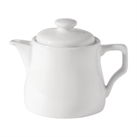 Utopia Titan Teapots White 460ml (6 Pack)