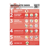 Food Allergies & Anaphylactic Shock Poster 59x42cm