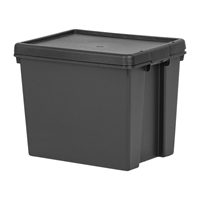 Wham Bam Recycled Storage Box & Lid Black