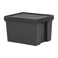 Wham Bam Recycled Storage Box & Lid Black