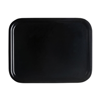 Cambro Capri Dienblad Glad Oppervlak Zwart 320x530mm