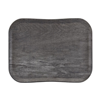 Cambro Versatray PE Century Non-Slip Rectangular Tray Grey Oak 360x460mm