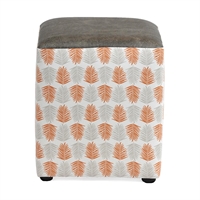 Alfresco Cube Ash Stool Mandarin (2 Pack)