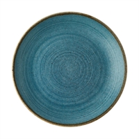 Churchill Stonecast Raw Evolve Coupe Plates Teal 220mm (12 Pack)