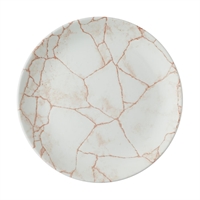Churchill Studio Prints Kintsugi Evolve Coupe Plates Coral 220mm (12 Pack)