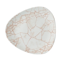Churchill Studio Prints Kintsugi Lotus Plates Coral 228mm (12 Pack)