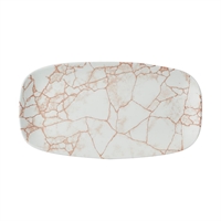 Churchill Studio Prints Kintsugi Oblong Plates Coral 325x187mm (6 Pack)