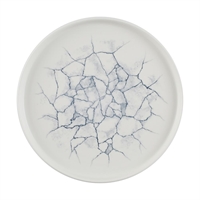 Churchill Studio Prints Kintsugi Pearl Walled Plates Grey 260mm (6 Pack)