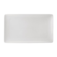 Utopia Pure White Rectangular Plates 210 x 350mm (12 Pack)