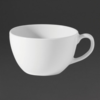 Utopia Titan Bowl-Shaped Cups White 340ml (36 Pack)