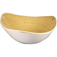 Churchill Stonecast Triangular Bowls Mustard 185mm (12 Pack)