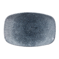 Churchill Studio Prints Raku Rectangular Plates Topaz Blue 237mm (12 Pack)