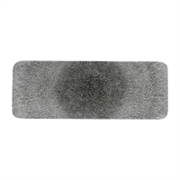 Churchill Raku Rectangular Tiles Quartz Black 140 x 376mm (4 Pack)