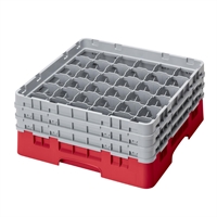 Cambro Camrack Red 36 Compartments