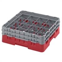 Cambro Camrack Red 16 Compartments