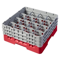 Cambro Camrack Red 16 Compartments