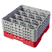Cambro Camrack Red 16 Compartments