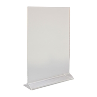 Beaumont Perspex Menu Holder Vertical A4