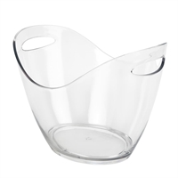 Beaumont Plastic Wine Cooler Clear 8Ltr