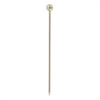 Beaumont Ball Garnish Pick Gold Plated (10 Pack)