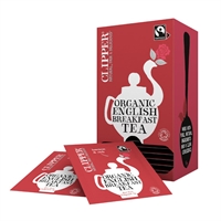 Clipper Fairtrade Organic Speciality English Breakfast Tea Bag Envelopes (6 x 25 Pack)