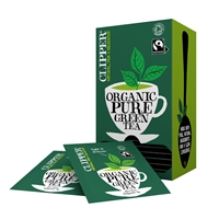 Clipper Fairtrade Organic Green Tea Bag Envelopes (6 x 25 Pack)
