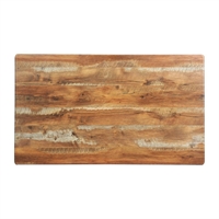 Rectangular Laminate Table Top Planked Oak 1200x700mm (2 Pack)