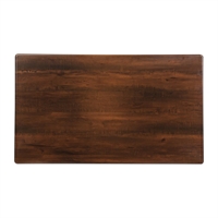 Rectangular Laminate Table Top Walnut 1200x700mm (2 Pack)